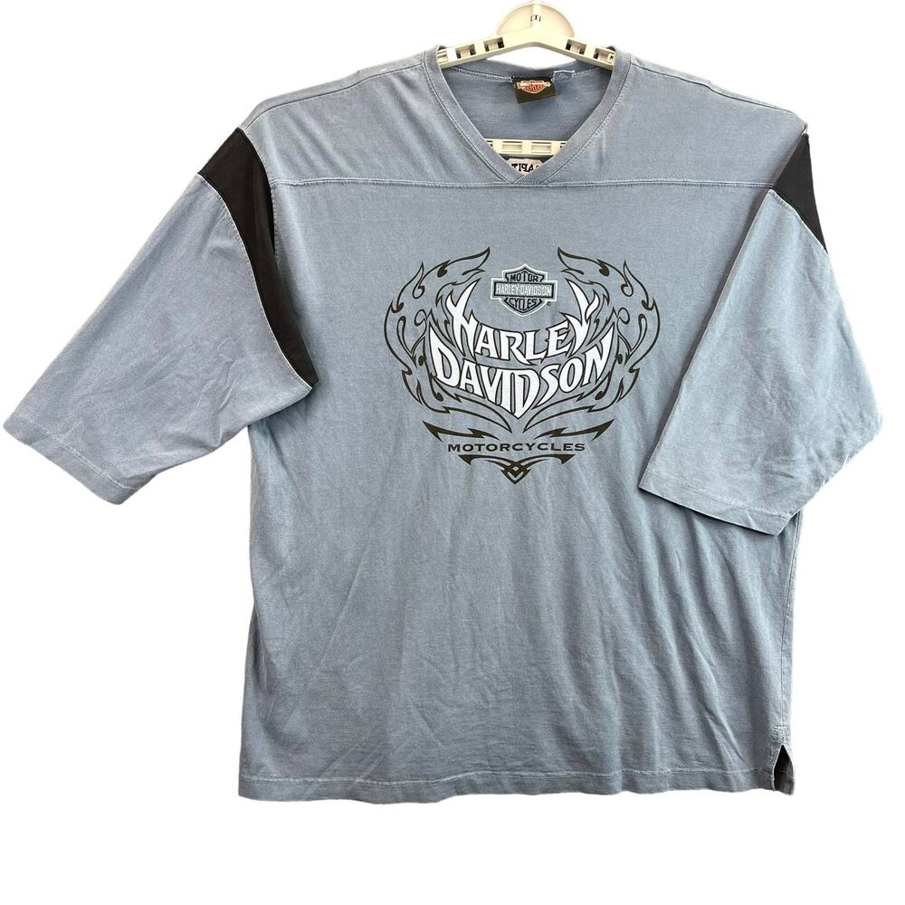 Harley-Davidson Men Shirt Size XL Gray Lansing Michigan‎